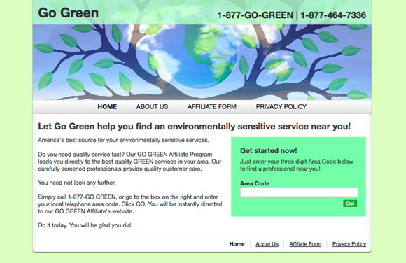 877-Go Green